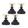 4 Pcs Adjustable Furniture Riser 400kg Load Bearing Non Slip Reduce Noise Furniture Support Legs