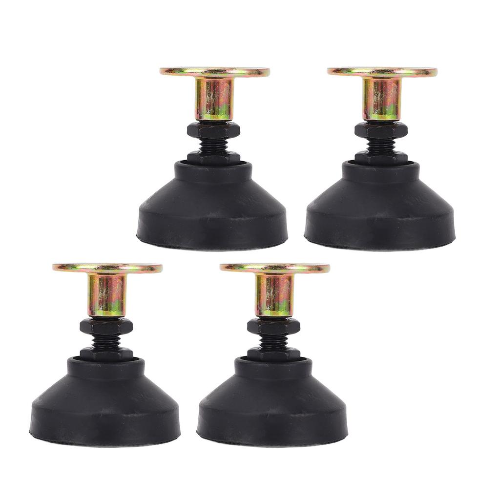4 Pcs Adjustable Furniture Riser 400kg Load Bearing Non Slip Reduce Noise Furniture Support Legs