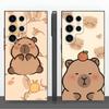 Cute Capybara Case for Samsung Galaxy S26 S10 S9 S25 Ultra Note 20 Ultra 8 9 10 S21 FE S20 S24 Plus S23 Funda Phone Cover