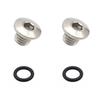 2pcs Bicycles Oil Cover Screws Durability Colorful Bicycles Bleeds Screws for Bike Brake Lever