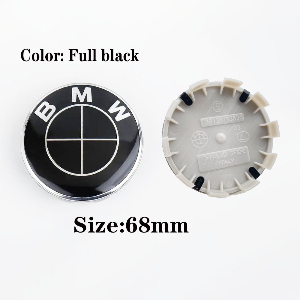 AAA------4Pcs 56mm 68mm Car Wheel Center Hub Cap For BMW E46 E36 E34 F10 E90 F30 E60 F30 E53 E30 E92 E87 X1 X2 X3 X4 Accessories