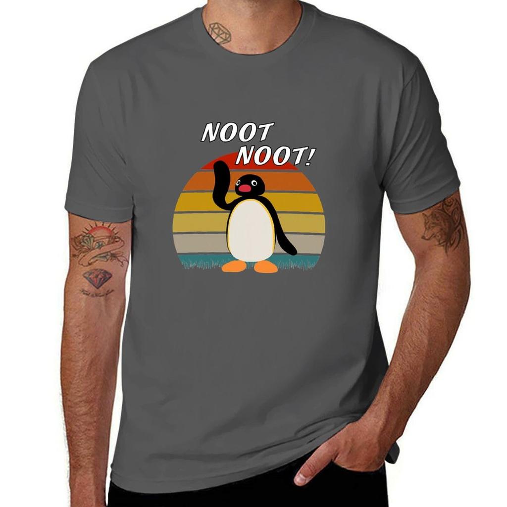 Noot Noot Penguin Vintage Tshirt Simple Graphic Design Tshirt