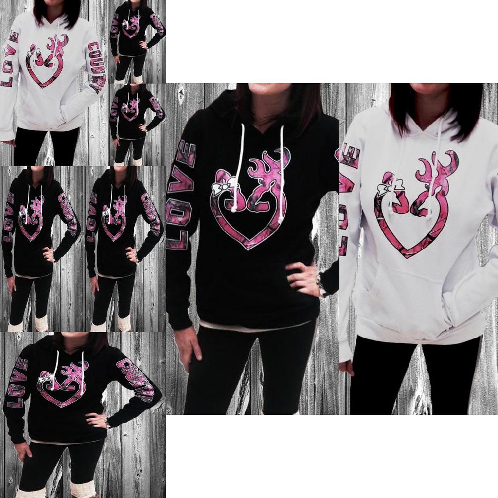 Premium Womens Long Sleeve Xmas Hoodie Sweatshirt Featuring Stylish Hooded Design