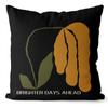 Office Living Room Home Pillowcase Black and White Simple Abstract Pattern Pillowcase Car Ornaments