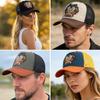 Trucker Summer Streetwear Urban Style Street Ventilated Permeable Air Her  Him For Women Men Hat Mesh Truck Stitched Stitching Embroidered Dragon