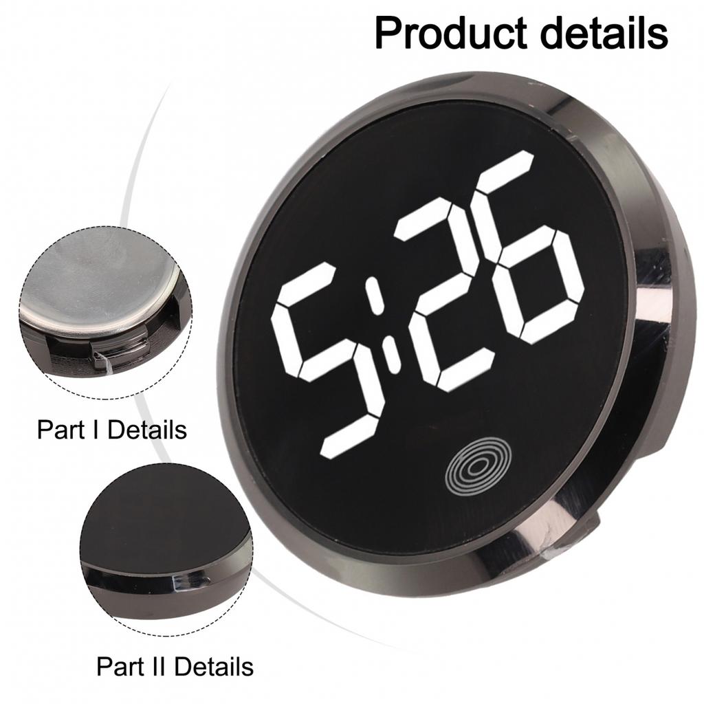 Car Clock Interior Car Clock Vehicle Watch Direct Installation Easy To Use