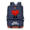 Ins Internet Celebrity Popular Singer Bad Bunny Backpack School Bag Computer Bag