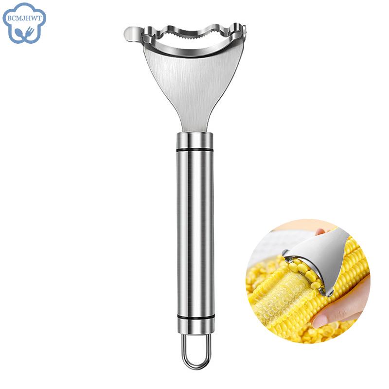 Stainless Steel Corn Peeler Corn Thresher Easy Peel Corn Thresher Corn Knives Peeler Kitchen Fruit And Vegetable Tools