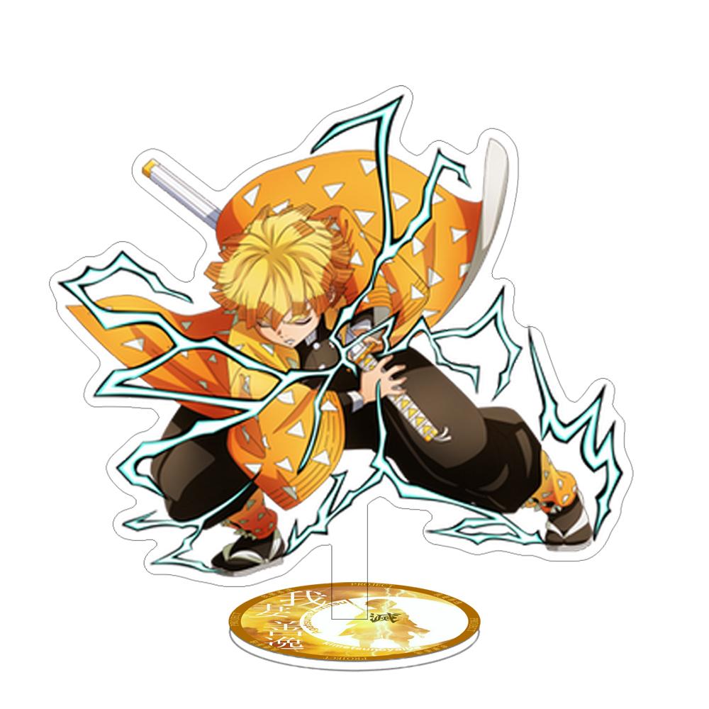 Anime Demon Slayer Peripheral Acrylic Stand Figure Kimetsu No Yaiba Douma Kokushibo Akaza Desktop Decoration Fans Collect Gift