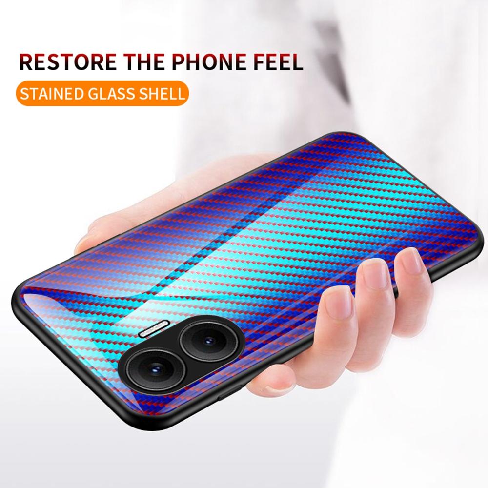 For Xiaomi Poco F7 5G/Redmi Turbo 4 Pro 5G Case Tempered Glass Shockproof Phone Cover