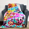 1Pc Fnaf Horror Night Poster Blanket For Couch Bed Plush Cozy Fuzzy Blanket Super Soft Warm Blankets For Fall And Winter 0918219