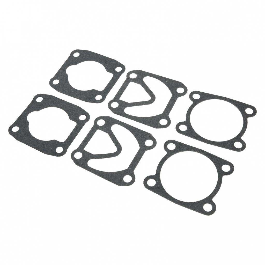 Valve Plate Washers 6pcs Black Hole Spacing: 48x62mm Plastic