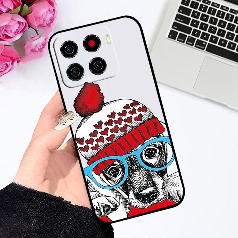 Handyhülle Für ZTE Blade A56 Niedliches Cartoon-Muster TPU Weiches Silikon Rückabdeckung Für ZTE BladeA56 A 56 4G Z2473 ZTEA56 Fundas Capa