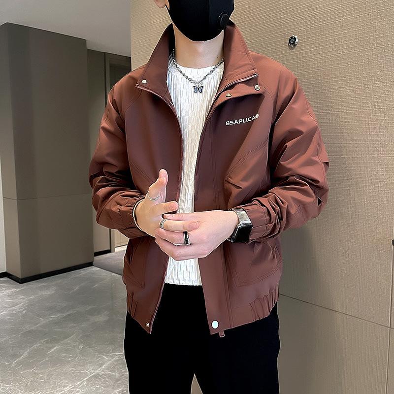 Men's Spring and Autumn New Tooling Explosive Jacket Versatile Men's Jacket