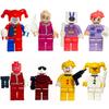 Series Ghost Mask Circus Building Block Assembly Doll Toy