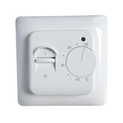 Termostate cu buton manual pentru încălzire electrică prin pardoseală 220 V 16 A Regulator de temperatură Termostat mecanic de cameră cu senzor de pardoseală Sondă Economisește energie