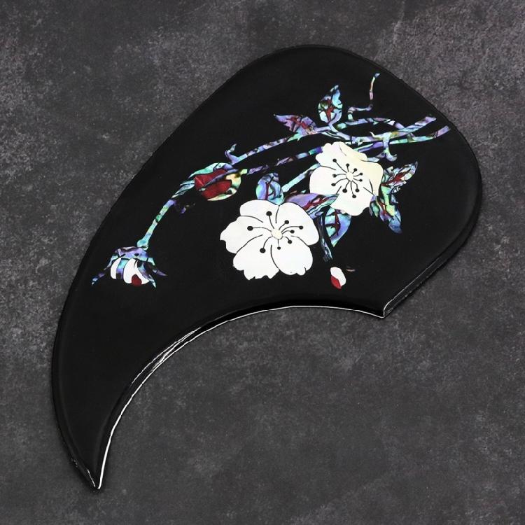 Guitare Folk Acoustique Auto-Adhésive Plaque de Protection de Rechange PVC Pickguard de Guitare Plaque de Protection Anti-Rayures Durable