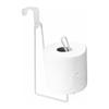 Wall Mount Paper Towel Holder Sturdy Toilet Paper Holder Easy Installation Roll Paper Holder Multipurpose Bathroom Organizer