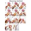 Knitted Suit Wooden Knitting Fork Yarn DIY Craft Braiding Tool Macrame Tool Handheld Loom