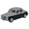 Oxford Diecast 1:76er Maßstab Rover P4 Rauchgrau/Schwarz