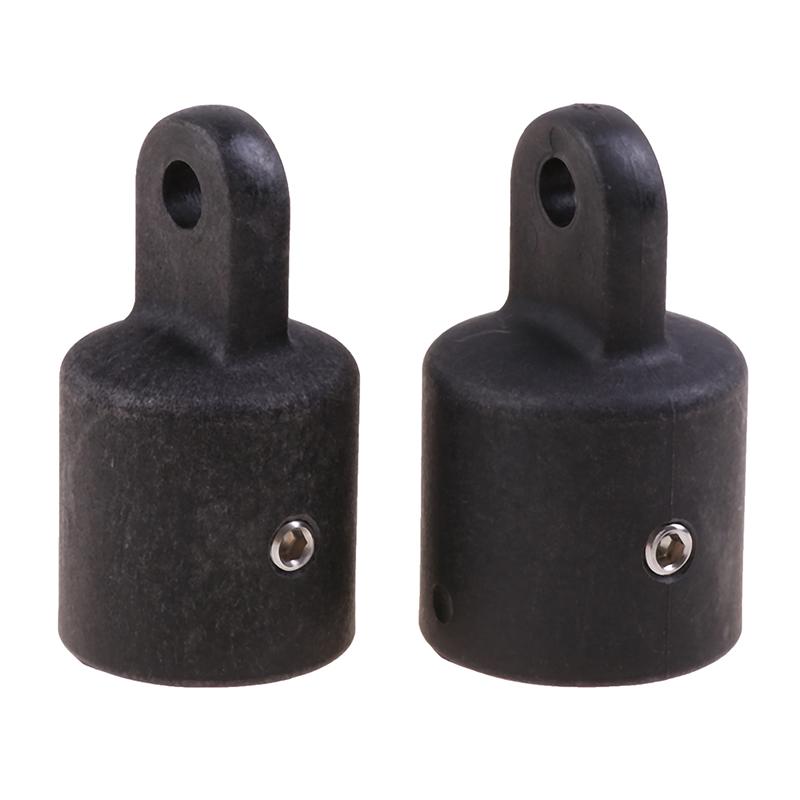 12 Pièces Nylon Marine Bateau Housse de Capote Bimini Top Charnière de Pont Glissière Œillet d'Extrémité Raccords Matériel Outil Universel Bricolage Solide