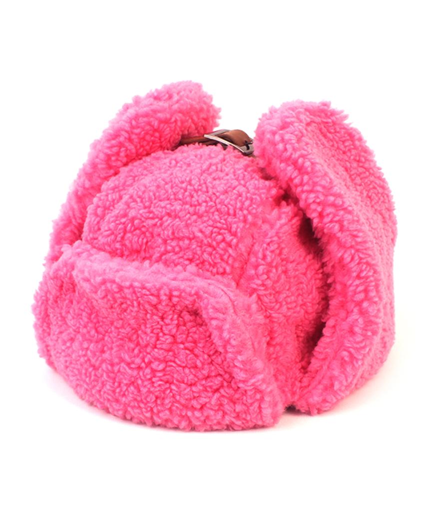 Yunibeosyeolkemiseuteuli Fleece Pink Aviator Hat