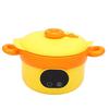 Electric Lunch Box 304 Stainless Steel Insulated Cordless Food Warmer Bowl 470ML Large Capacity No Water Needed