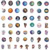 10/30/50pcs Cute Cartoon Outer Space Astronaut Stickers Funny Graffiti Sticker for Kids Toy Laptop Phone Stationery Decals Decor