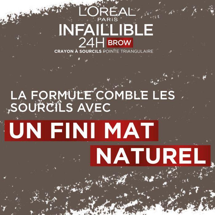 L#039;Oréal Paris Infaillible Brows 24h Crayon à Sourcils N°7 Blonde 1ml