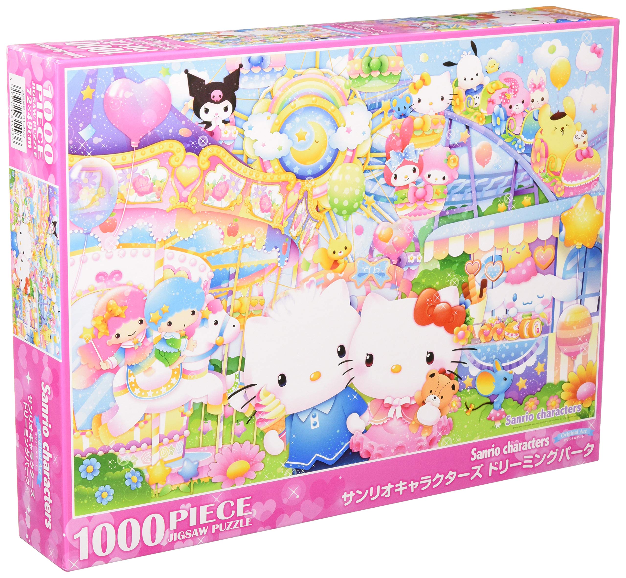 пазл Sanrio Characters Dreaming Park x 72 1000 деталей (49 см)
