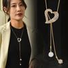 Shining Love Autumn and Winter New Style Tassel Fashion Light Luxury Style Pendant Necklace