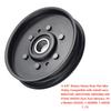 4 625 Inch Flat Idler Mower Pulley for AM37249 and AM107468 Fits Multiple Turn Mower Models Including 175 and 285