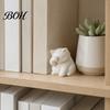 Face-covering Cat Design Ornament, 3D Printed Decompression Decoration, Matte Texture Mood-lifting Figure Face Covering for Desktop Decor