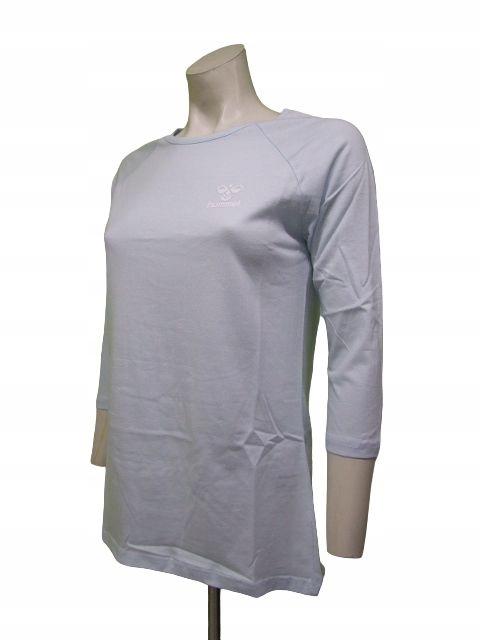 Y1261 HUMMEL LOGO T-SHIRT 3/4 WOMEN'S M