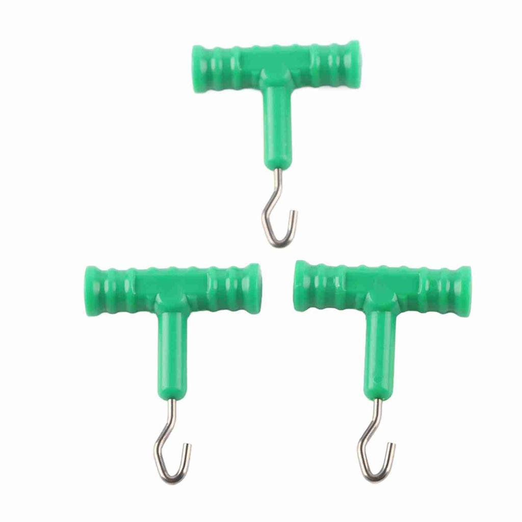 3pcs Knot Puller Fishing Baiting Rig Tool Accessory For Outdoor Fishing