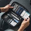RFID Anti-theft Passport Flight Ticket Holder Wallet Large Capacity Document Bag Travel Card Bag Multi Functional Boarding Tote Bag