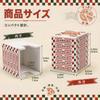 Venssu Deck Pizza Box Trading Card PU Leather Storage Vertical Holds 100 Sleeve Compatible Case, Design, Case, Box, Insertion, Cards, Double/Triple