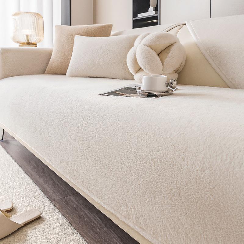 

Xiaomi Mink New Sofa Cushion Light Luxury Thickened Non-Slip And Dirt-Resistant Seat Cushion Cover Cover Autumn And Winter 70*70cm