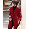 Designer Slim-Fit Cinched Waist Women's Overcoat