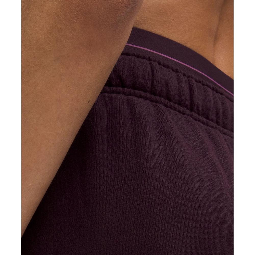 Lululemon Scuba Mid Rise Oversized Jogger  Regular Black Plum