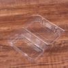 Clear Plastic Boxes With Lids 10/50pcs Disposable Bakery Containers for Fruit Salad Sushi Dessert Food Packaging