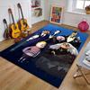 Wednesday Polyester Carpet, Soft Indoor Mat for Office Chair, Living Room, Computer Desk - Decorative Home Office Rug Design