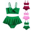 Maillot de bain deux pièces pour enfant Maillot de bain deux pièces taille haute