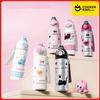 Thermo Cup for Coffee Stainless Steel Water Bottle School-specific Children's Water Cup Double Drinking Straw Cup