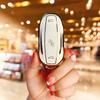Suitable for Tesla Model 3 key cover ModelY/S/X high-end protective case, car supplies, bag buckle, men and women