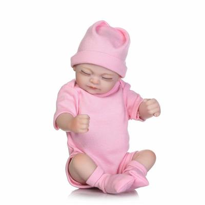 NPK 26 cm mini reborn celá vinylová bábika s roztomilým cumlíkom, krásne hračky pre deti ako darček k narodeninám
