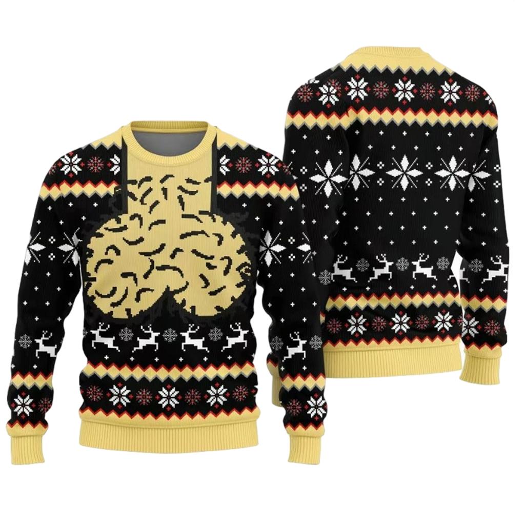 Unisex Funny Christmas Long Sleeve Shirt for Holiday Party Wear and Casual Everyday Outfits