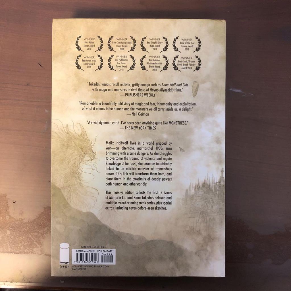 [USED] Monstress Book One, Marjorie Liu