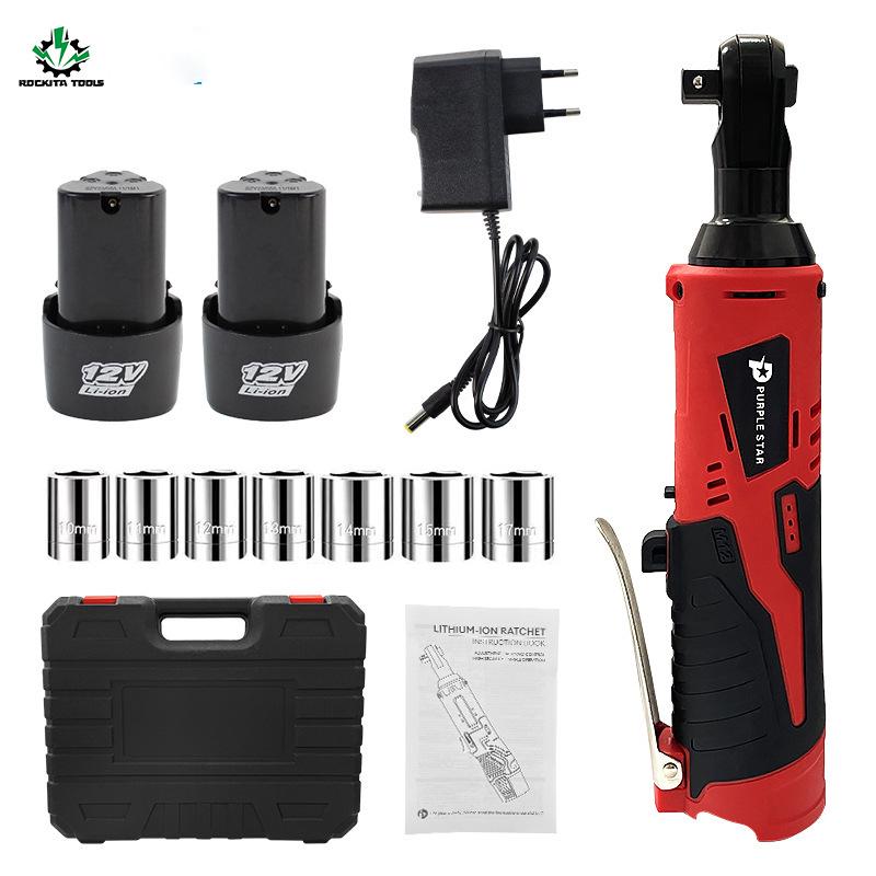 Portable Electric Ratchet Wrench with Wireless Lithium Battery - Milwaukee Style Exclusive