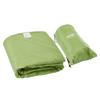 Camping Blanket 79" X 59" Wearable Warm Stadium Blanket Outdoor Light Green